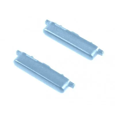 Volume Side Button Outer for Tecno Spark 7T Blue - Plastic Key by Sparestream