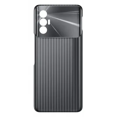 Back Panel Cover for Tecno Spark 8 Pro - Black by Sparestream
