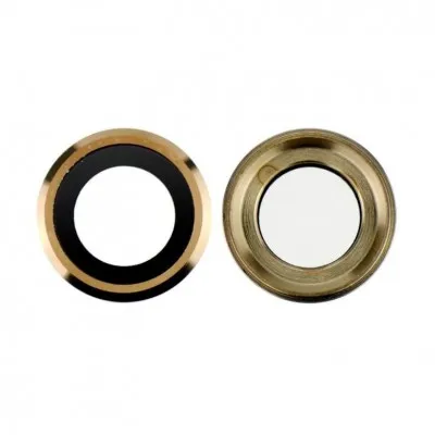 Camera Lens Glass with Frame for Apple iPhone 6 Plus Gold by Sparestream