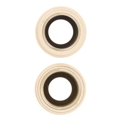 Camera Lens Glass with Frame for Apple iPhone 15 Plus Yellow by Sparestream
