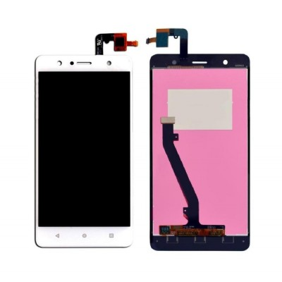 LCD with Touch Screen for Lenovo K8 Plus - Gold (display glass combo folder) by Sparestream
