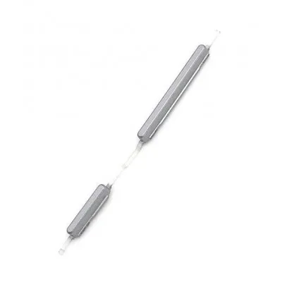Volume Side Button Outer for Lenovo K6 Power White - Plastic Key by Sparestream