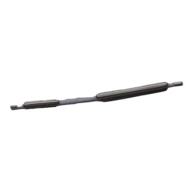 Volume Side Button Outer for Lenovo K6 Power Silver - Plastic Key by Sparestream