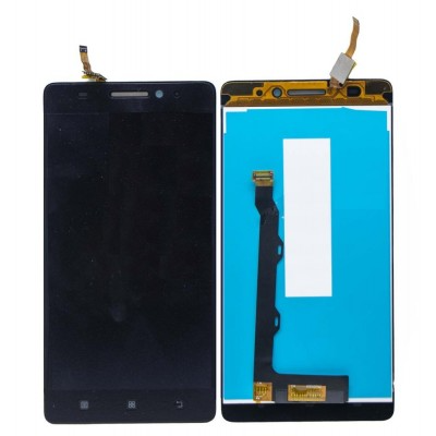 LCD with Touch Screen for Lenovo K3 Note - Yellow (display glass combo folder) by Sparestream