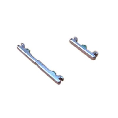 Volume Side Button Outer for Lenovo Z5 Pro White - Plastic Key by Sparestream