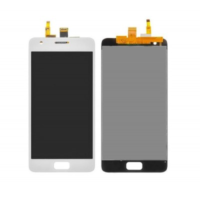 LCD with Touch Screen for Lenovo Z2 Plus - White (display glass combo folder) by Sparestream