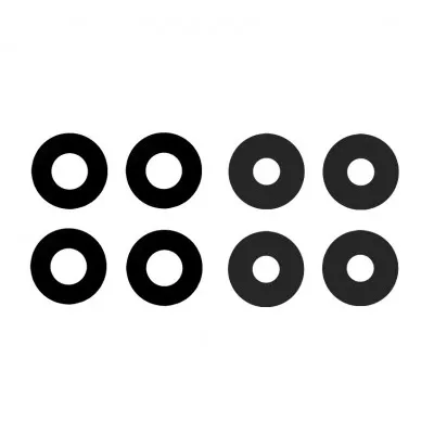 Camera Lens for Honor X8a Silver By Sparestream