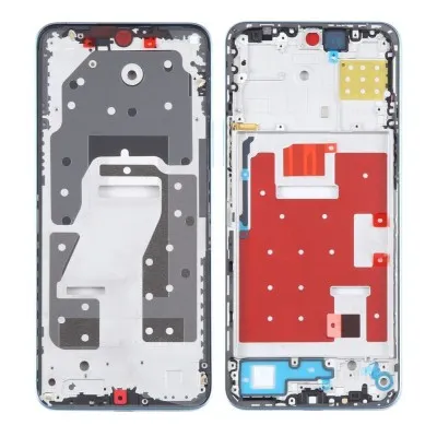 LCD Frame Middle Chassis for Honor X8a - White By Sparestream