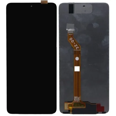 LCD with Touch Screen for Honor X9 - Black (display glass combo folder) By Sparestream