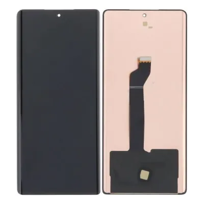 LCD with Touch Screen for Honor 70 5G - Silver (display glass combo folder) by Sparestream