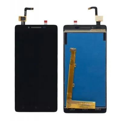 LCD with Touch Screen for Lenovo A6000 - Black (display glass combo folder) by Sparestream