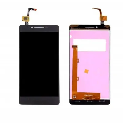 LCD with Touch Screen for Lenovo A6000 Shot - Yellow (display glass combo folder) by Sparestream