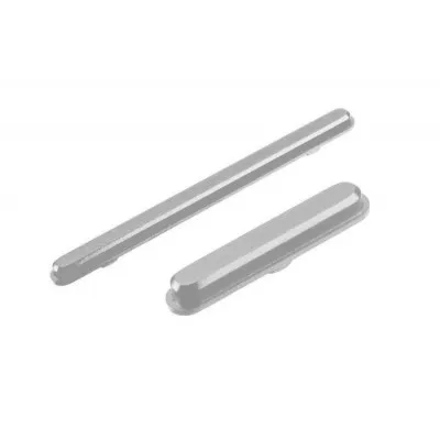 Volume Side Button Outer for Lenovo A6000 Shot White - Plastic Key by Sparestream