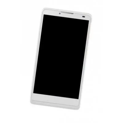 LCD Frame Middle Chassis for Lenovo A880 - White by Sparestream