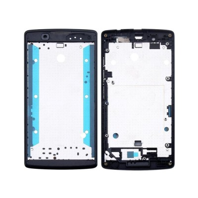LCD Frame Middle Chassis for Lenovo A1000 - Black by Sparestream