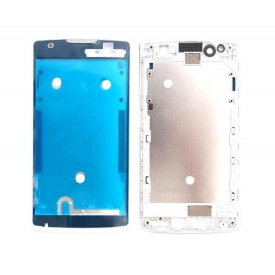 LCD Frame Middle Chassis for Lenovo A1000 - White by Sparestream