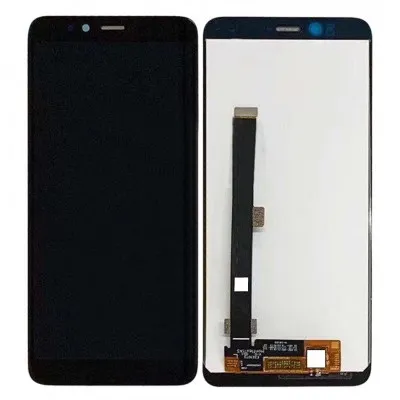LCD with Touch Screen for Lenovo S5 - White (display glass combo folder) by Sparestream