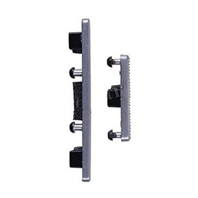 Volume Side Button Outer for Lenovo Tab 4 8 Plus Black - Plastic Key by Sparestream