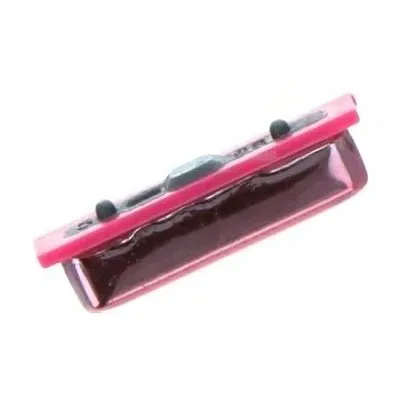 Power Button Outer for Samsung Galaxy A7 2018 Pink - Plastic On Off Switch by Sparestream