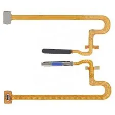 Fingerprint Sensor with Flex Cable for Realme C11 2021 Black By Sparestream
