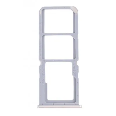 SIM Card Holder Tray for Oppo A54 - White by Sparestream