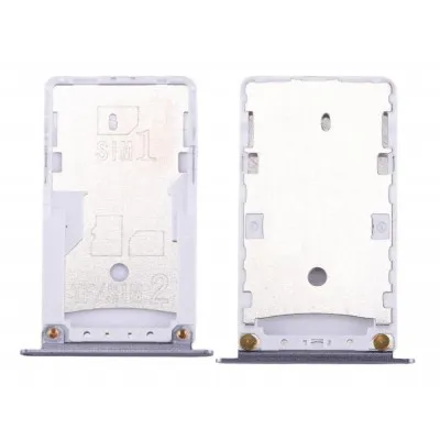 SIM Card Holder Tray for Xiaomi Redmi Note 4 - Grey by Sparestream