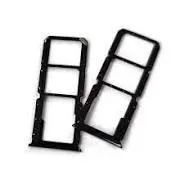 SIM Card Holder Tray for Oppo F19 Pro - Black by Sparestream
