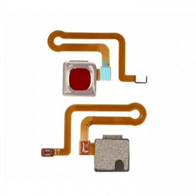 Fingerprint Sensor with Flex Cable for Vivo Y91i 2018 Red by Sparestream