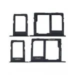 SIM Card Holder Tray for Samsung Galaxy J8 2018 - Black by Sparestream