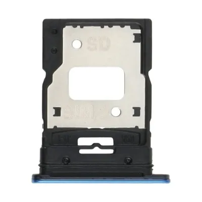 SIM Card Holder Tray for Xiaomi 11 Lite 5G NE - Blue by Sparestream