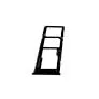 SIM Card Holder Tray for Infinix Hot S3 - Black by Sparestream