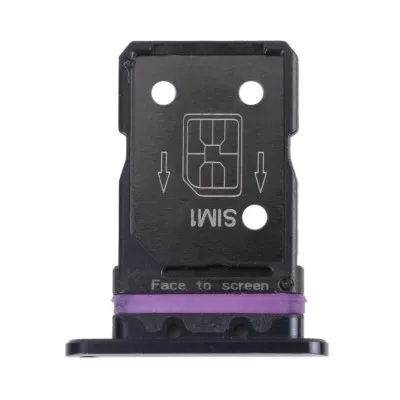 SIM Card Holder Tray for Realme X50 Pro 5G - Black By Sparestream