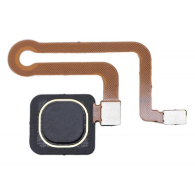 Fingerprint Sensor with Flex Cable for Vivo Y19 Black by Sparestream