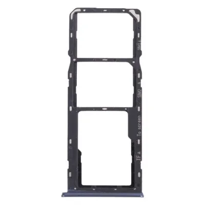 SIM Card Holder Tray for Oppo A15s - Black by Sparestream
