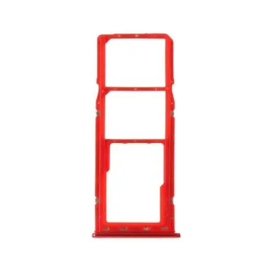 SIM Card Holder Tray for Oppo A5 - Red by Sparestream