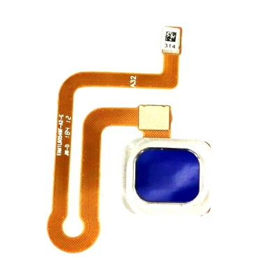 Fingerprint Sensor with Flex Cable for Vivo Y91 White by Sparestream