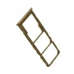SIM Card Holder Tray for Oppo A7 - Gold by Sparestream