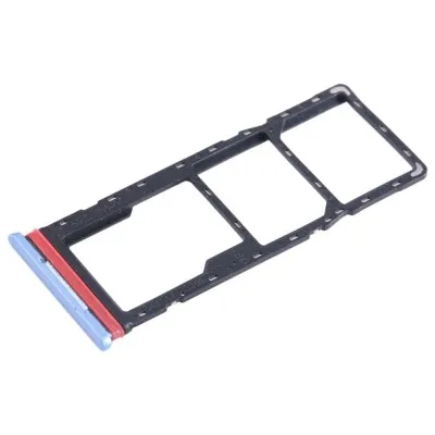 SIM Card Holder Tray for Infinix Hot 12i - Blue by Sparestream