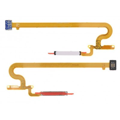 Fingerprint Sensor with Flex Cable for Vivo Y16 White by Sparestream