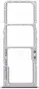 SIM Card Holder Tray for Oppo Find N3 Flip - White by Sparestream
