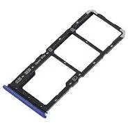 SIM Card Holder Tray for Oppo F19 - Blue by Sparestream