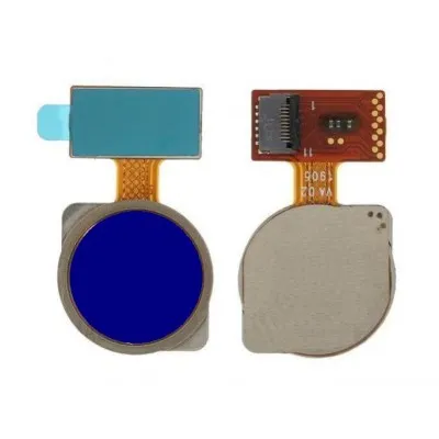 Fingerprint Sensor with Flex Cable for Xiaomi Redmi Note 7 Blue by Sparestream