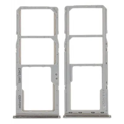 SIM Card Holder Tray for Samsung Galaxy A70 - White by Sparestream