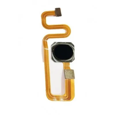 Fingerprint Sensor with Flex Cable for Oppo F7 Black by Sparestream