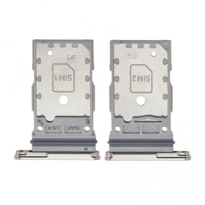 SIM Card Holder Tray for Samsung Galaxy S23 5G - White by Sparestream