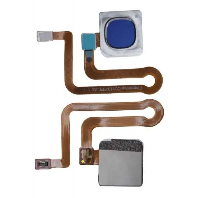 Fingerprint Sensor with Flex Cable for Vivo Y17 2019 Blue by Sparestream