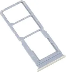 SIM Card Holder Tray for Vivo Y93 - White by Sparestream