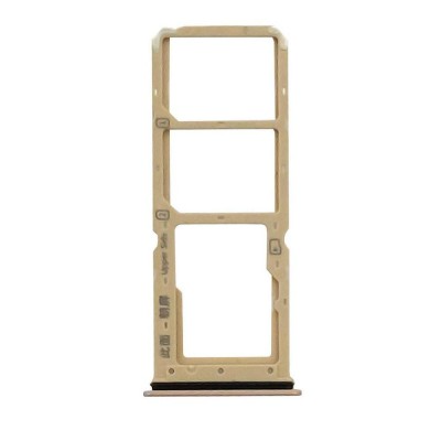 SIM Card Holder Tray for Vivo Y71 - Gold by Sparestream
