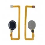 Fingerprint Sensor with Flex Cable for Samsung Galaxy A10s Black by Sparestream