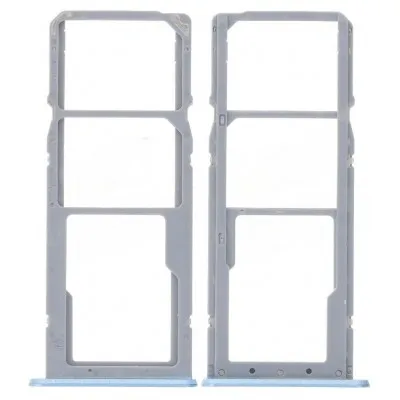 SIM Card Holder Tray for Oppo A17 - White by Sparestream
